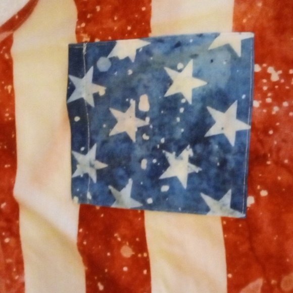 NWT American print racer back tank - Picture 4 of 5